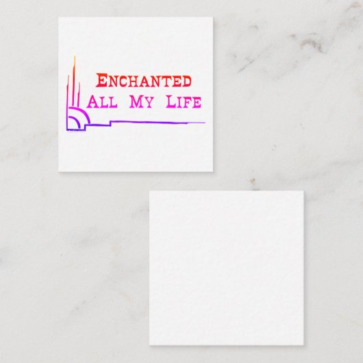 e.a.m.l ENCLOSURE CARD Informatiekaartje (Voorkant / Achterkant)