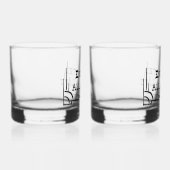 e.a.m.l. ON THE ROCKS GLASSES studio miiri Whisky Glas (Rechts)
