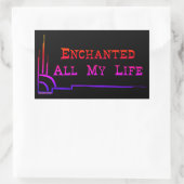 e.a.m.l. RECTANGULAR STICKERS! Rechthoekige Sticker (Tas)