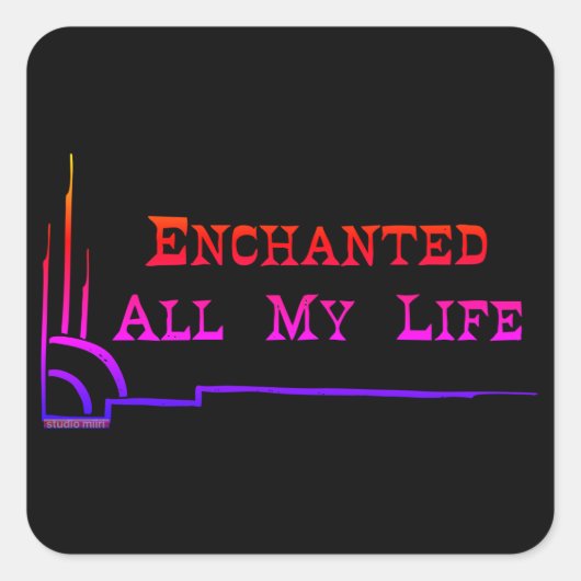 e.a.m.l. SQUARE STICKERS (Voorkant)