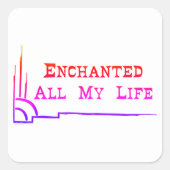 e.a.m.l SQUARE STICKERS <<sunrise>> (Voorkant)