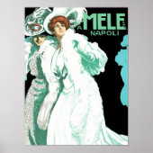 E. A. Mele ~ Vrouwen in het Wit Poster (Voorkant)