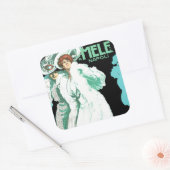 E.A. Melle en Co. ~ Napoli Vierkante Sticker (Envelop)