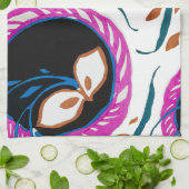 E. A. Séguy Art Nouveau , Botanical Pattern Theedoek (Gevouwen)