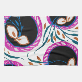 E. A. Séguy Art Nouveau , Botanical Pattern Theedoek