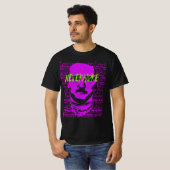 E. Allan Poe The Raven Nevermore Quote T Shirt (Voorkant volledig)