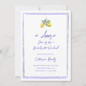 È Amore Italy Bachelorette Party Kaart (Voorkant)