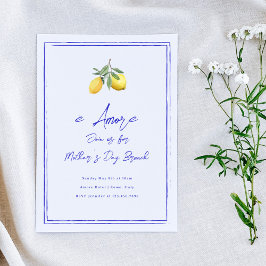 È Amore Italy Moederdag Brunch Kaart