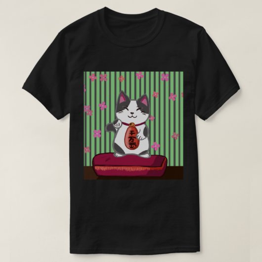 E:\AnhgocUpZZ\Cat van Good Fortune .png T-shirt (Design voorkant)