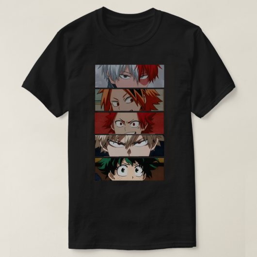 E:\AnhgocUpZZ\Deku Anime Izuku ogen .png T-shirt (Design voorkant)