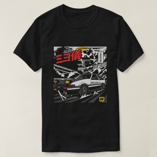 E:\AnhgocUpZZ\Initial D Takumi Fujiwara Hachiroku T-shirt (Design voorkant)