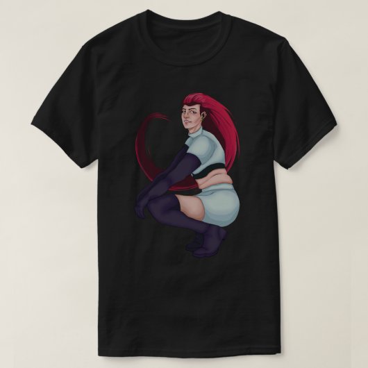 E:\AnhgocUpZZ\Jessie - Team Rocket .png T-shirt (Design voorkant)