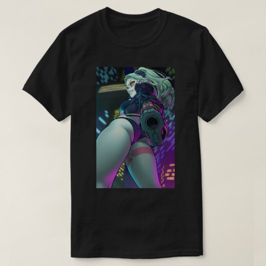 E:\AnhgocUpZZ\Rebecca Edgerunners Cyberpunk waifu T-shirt (Design voorkant)