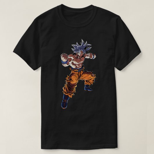 E:\AnhgocUpZZ\SonGoku ultra instinctready om te ve T-shirt (Design voorkant)