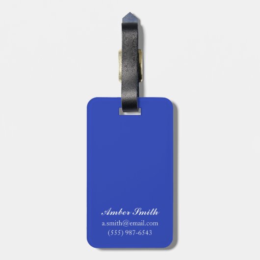 E.B. Meyrowitz Flying Goggles Advertisement Bagagelabel (Achterkant verticaal)