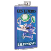 E.B. Meyrowitz Flying Goggles Advertisement Heupfles (Rechts)