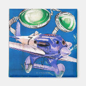 E.B. Meyrowitz Flying Goggles Advertisement Magneet (Voorkant)