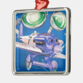 E.B. Meyrowitz Flying Goggles Advertisement Metalen Ornament (Links)