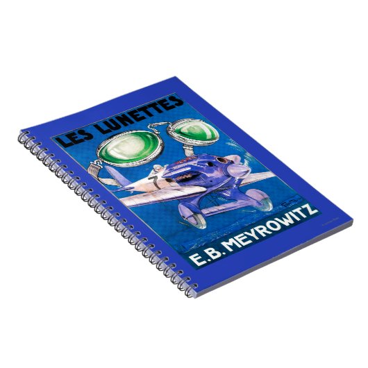 E.B. Meyrowitz Flying Goggles Advertisement Notitieboek (Rechterzijde)