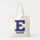 E-bands-Canvas tas (Achterkant)