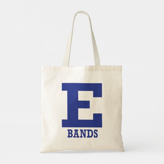 E-bands-Canvas tas (Achterkant)