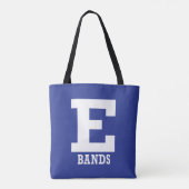 E-bands gelamineerde Canvas tas (Achterkant)