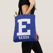 E-bands gelamineerde Canvas tas (Dichtbij)