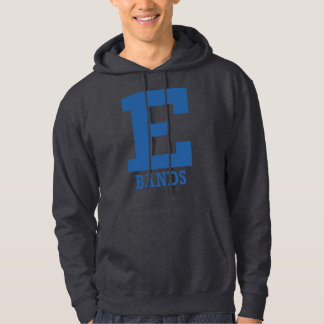 E-Bands Mannen/Vrouwen Houtskool Hoodie