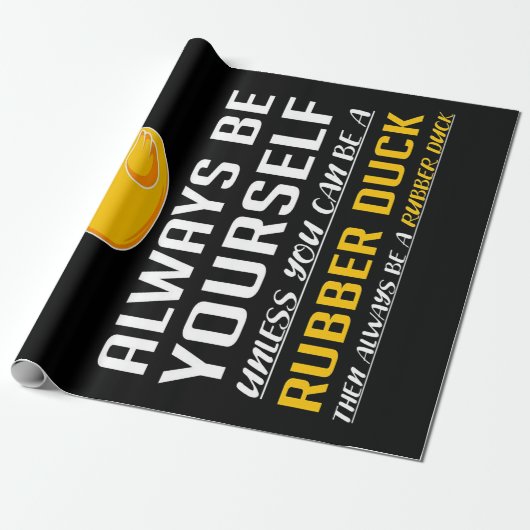 e BatMan Duck Cadeaupapier (Uitgerold)