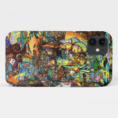 E Bent Psychedelic Art Case-Mate iPhone Case (Achterkant (horizontaal))