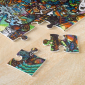 E Bent Psychedelic Art Legpuzzel (Zijkant)