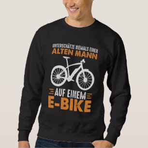 E Bike Bicycle Grandpa Pensioner Old Man Electric Trui