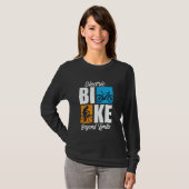 E-Bike ELEKTRISCHE FIETS BEYOND LIMITS Grappige El T-shirt (Voorkant volledig)