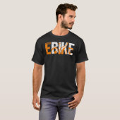E-bike elektrische fiets Pedelec cadeau T-shirt (Voorkant volledig)