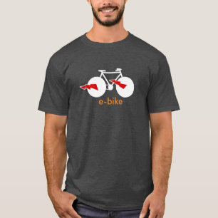 E-bike / elektrische fiets t-shirt
