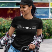 E-Bike Funny Bicycle Electronic Electric Cycling T-shirt