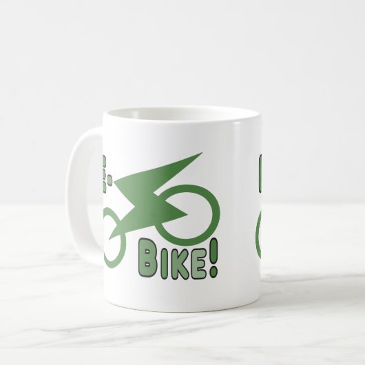 E-Bike! Koffiemok (Voorkant links)