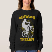 E Bike    Riding E Bikes E Biker E Biking Trui (Voorkant)