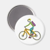 E-Bike Stickman Magneet (Voorkant / Achterkant)
