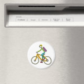 E-Bike Stickman Magneet (Insitu (Vaatwasser))