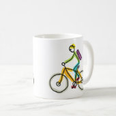E-bike stokmannetje koffiemok (Voorkant rechts)