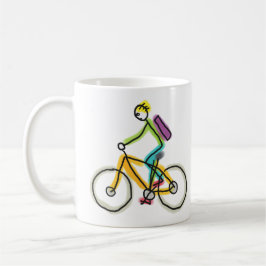 E-bike stokmannetje koffiemok