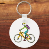 E-bike stokmannetje sleutelhanger (Voorkant)