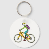E-bike stokmannetje sleutelhanger (Achterkant)