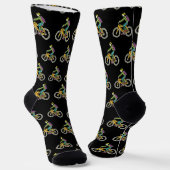 E-bike stokmannetje sokken (Gebogen)