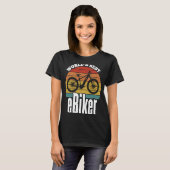E Biking Greatest E Biker Appreciation E Bike T-shirt (Voorkant volledig)