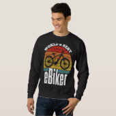 E Biking   Greatest E Biker Appreciation E Bike Trui (Voorkant volledig)