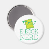 E-book Nerd Magneet (Voorkant / Achterkant)