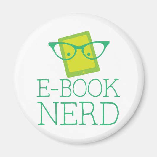 E-book Nerd Magneet (Voorkant)