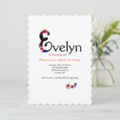 E-brief (elke voornaam toevoegen met letter E) Kaart (Staand voorkant)